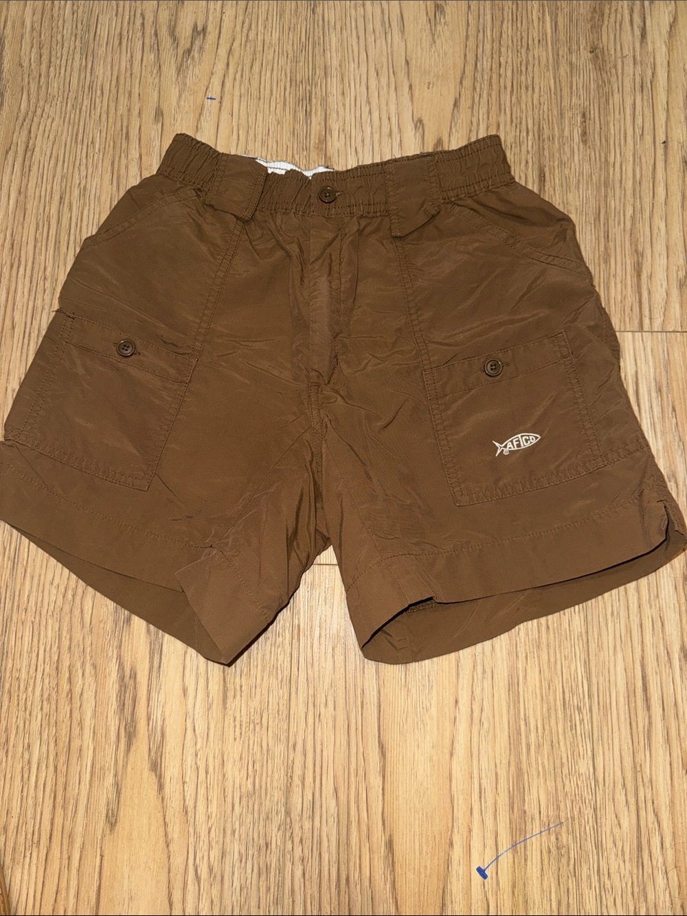 AFTCO Brown Men's Cargo Shorts Size 28